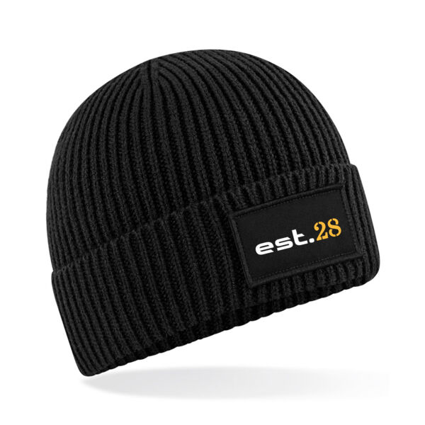 Est 28  - Fashion patch beanie Thumbnail